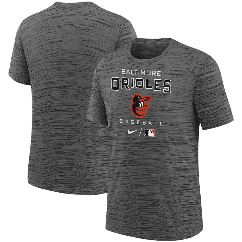 MLB Baltimore Orioles Nike Youth Authentic Collection Practice Velocity Performance T-Shirt
