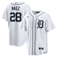 MLB Javier Baez Detroit Tigers Nike Home Replica Player Jersey