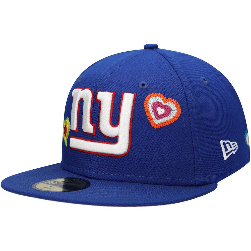 Chain Stitch Heart 59FIFTY Fitted Hat - New York Giants