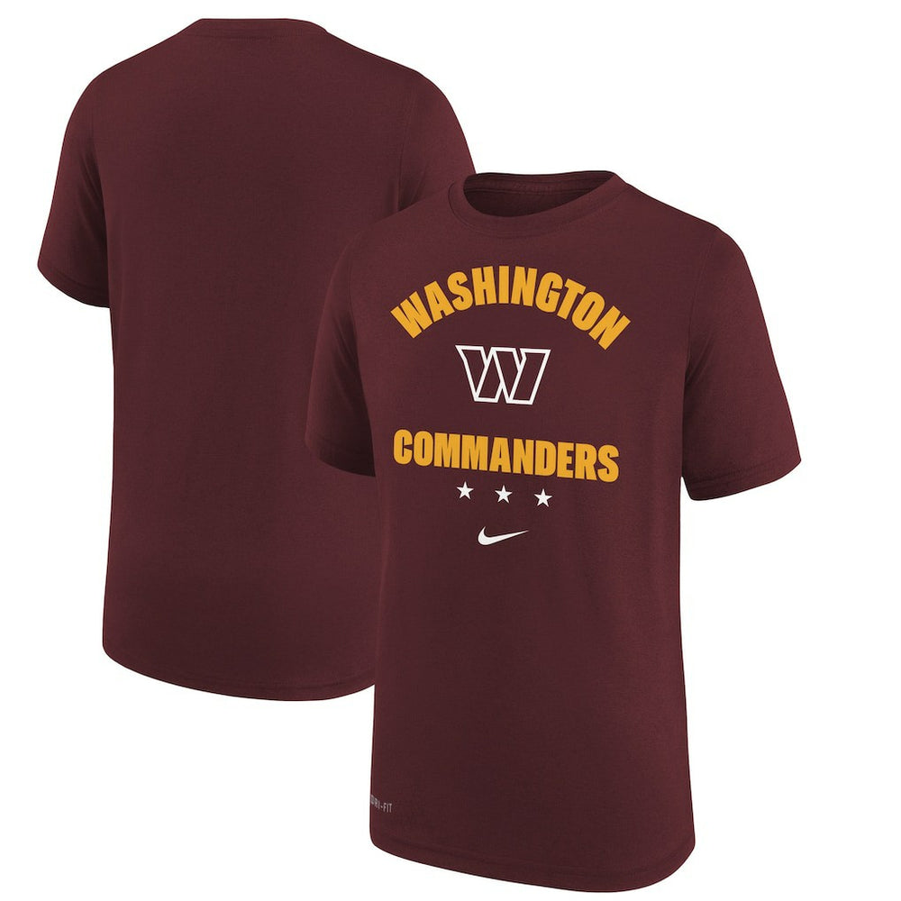 Youth Team Athletic Performance T-Shirt - Washington Commanders