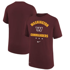 Youth Team Athletic Performance T-Shirt - Washington Commanders