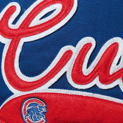 MLB Chicago Cubs Soft as a Grape Women's Plus Size Side Split Pullover Hoodie