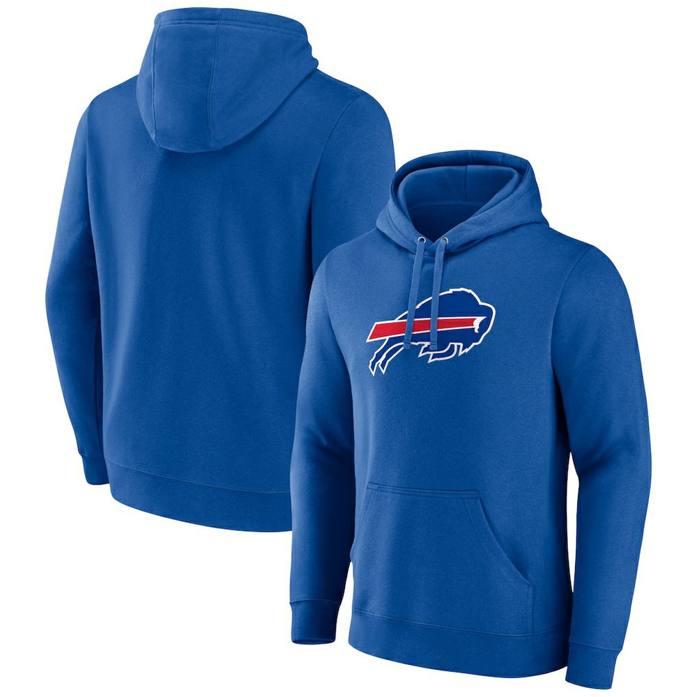 Primary Logo Fitted Pullover Hoodie - Buffalo Bills