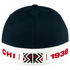 NHL Black Chicago Blackhawks adidas Reverse Retro 2.0 Flex Hat