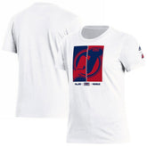 NHL White New Jersey Devils adidas Women's Reverse Retro 2.0 Playmaker T-Shirt