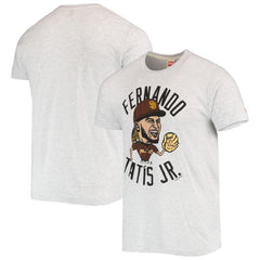 MLB Fernando Tatis Jr. San Diego Padres Homage Caricature Tri-Blend T-Shirt