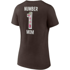 Women's Team Mother's Day V-Neck T-Shirt - Cleveland Browns