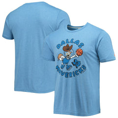 NBA Dallas Mavericks Homage NBA x Spongebob Collab Tri-Blend T-Shirt sale