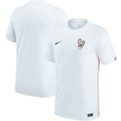 France Women's National Team Youth 2022/23 Away Replica Blank Jersey - Nike White