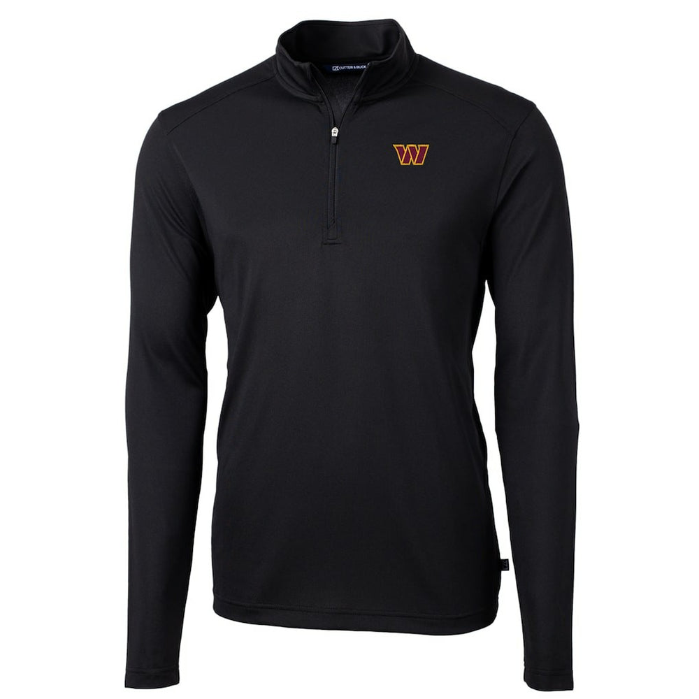 Cutter & Buck Virtue Eco Pique Half-Zip Pullover Jacket - Washington Commanders