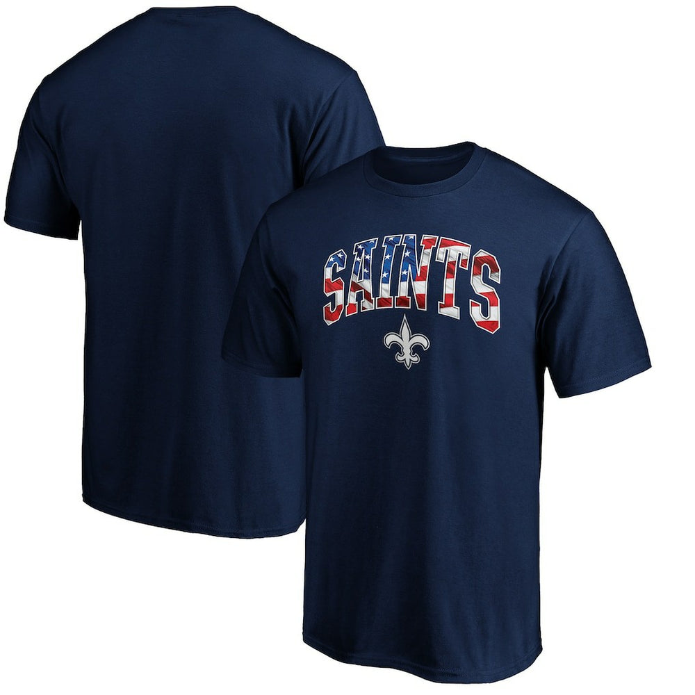 Banner Wave Logo T-Shirt - New Orleans Saints