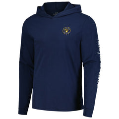 MLB Milwaukee Brewers Vineyard Vines Long Sleeve Hoodie T-Shirt