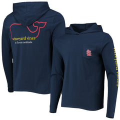 MLB St. Louis Cardinals Vineyard Vines Long Sleeve Hoodie T-Shirt
