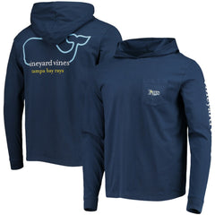 MLB Tampa Bay Rays Vineyard Vines Long Sleeve Hoodie T-Shirt