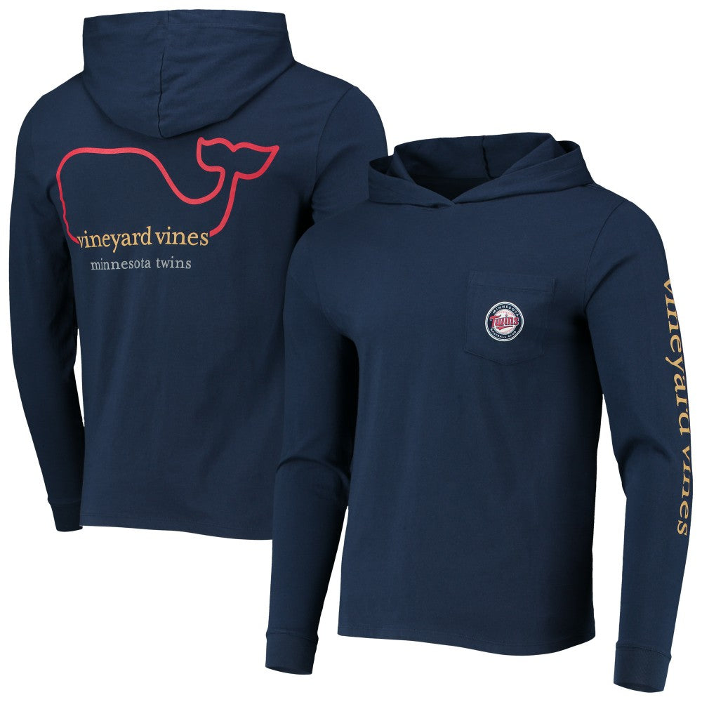 MLB Minnesota Twins Vineyard Vines Long Sleeve Hoodie T-Shirt