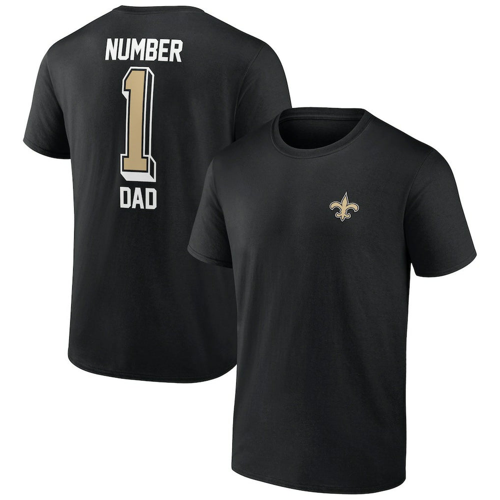 Number One Dad T-Shirt - New Orleans Saints