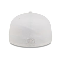 MLB Atlanta Braves New Era White on White 59FIFTY Fitted Hat