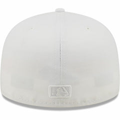 MLB New York Yankees New Era White on White 59FIFTY Fitted Hat