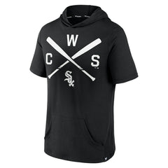MLB Chicago White Sox Fanatics Iconic Rebel Short Sleeve Hooded Top