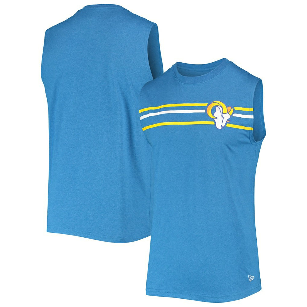 Brushed Sleeveless Tank Top - Los Angeles Rams