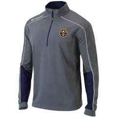NBA Denver Nuggets Omni-Wick Shotgun 2.0 Quarter-Zip Pullover Top sale