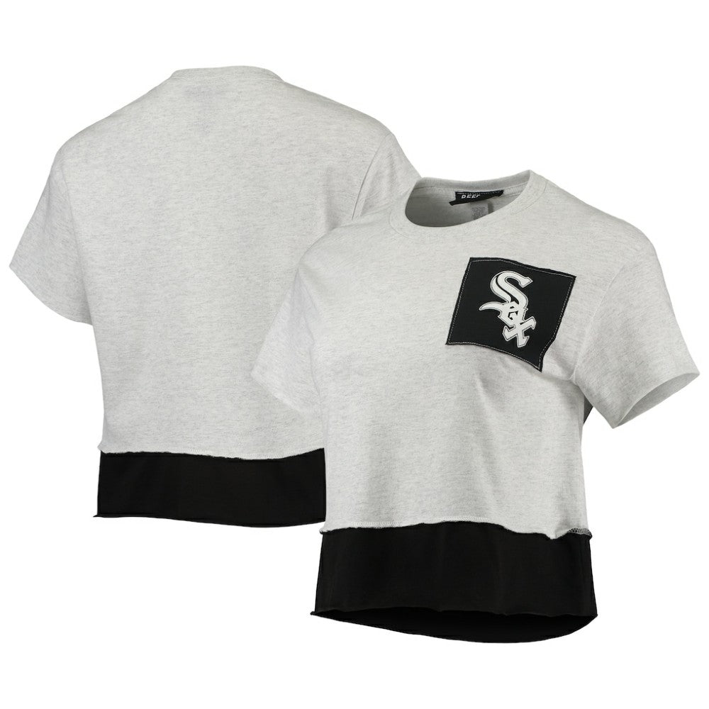 MLB Chicago White Sox Refried Apparel Women's Cropped T-Shirt