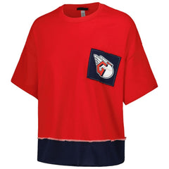 MLB Cleveland Guardians Refried Apparel Women's Cropped T-Shirt
