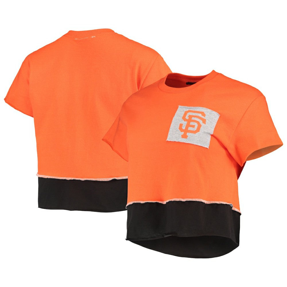 MLB San Francisco Giants Refried Apparel Women's Cropped T-Shirt
