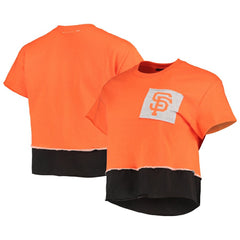 MLB San Francisco Giants Refried Apparel Women's Cropped T-Shirt