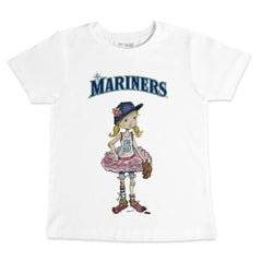 MLB Seattle Mariners Tiny Turnip Youth Baseball Babes T-Shirt
