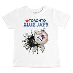 MLB Toronto Blue Jays Tiny Turnip Youth Baseball Tear T-Shirt