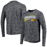 MSX by Michael Strahan Camo Long Sleeve T-Shirt - Washington Commanders
