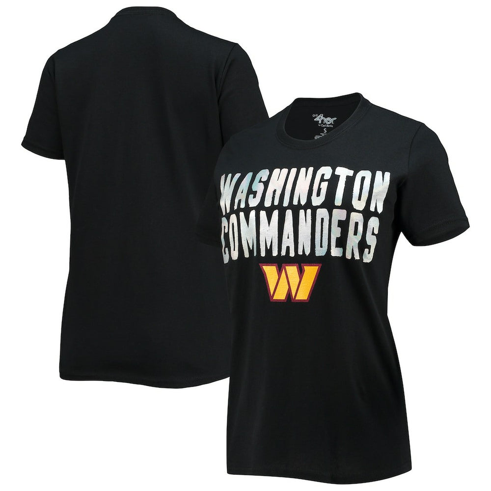 G-III 4Her by Carl Banks Women's Endzone T-Shirt - Washington Commanders