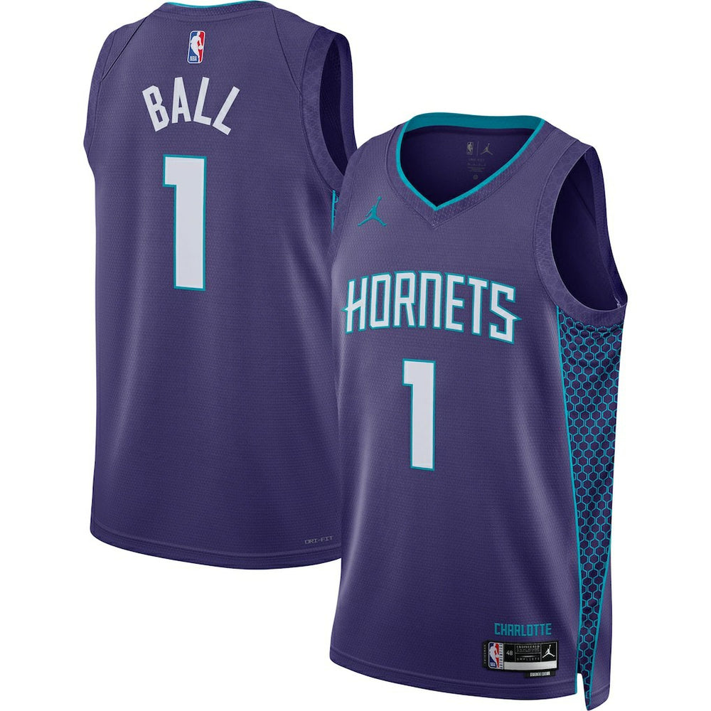 NBA LaMelo Ball Charlotte Hornets Jordan Brand Unisex Swingman Jersey