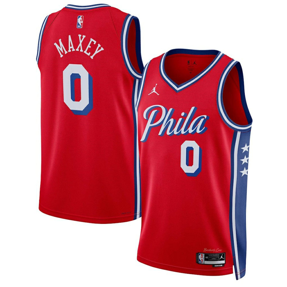 NBA Tyrese Maxey Philadelphia 76ers Jordan Brand Unisex Swingman Jersey