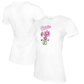 MLB Baltimore Orioles Tiny Turnip Women's Blooming Baseballs T-Shirt
