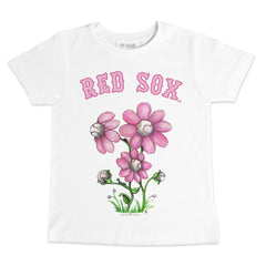 MLB Boston Red Sox Tiny Turnip Youth Blooming Baseballs T-Shirt