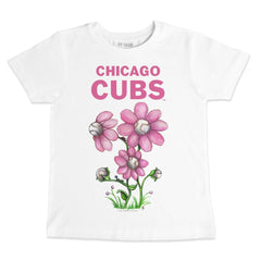 MLB Chicago Cubs Tiny Turnip Youth Blooming Baseballs T-Shirt