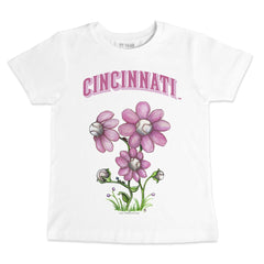 MLB Cincinnati Reds Tiny Turnip Youth Blooming Baseballs T-Shirt