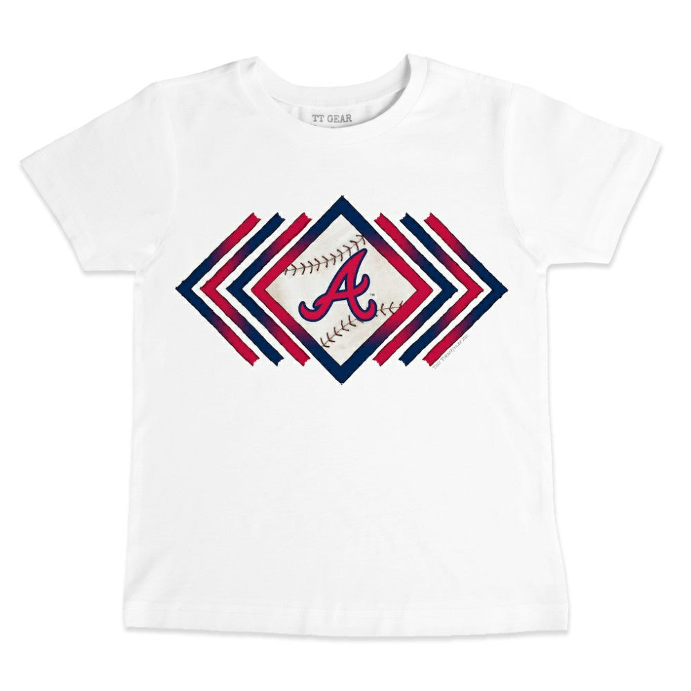 MLB Atlanta Braves Tiny Turnip Youth Prism Arrows T-Shirt