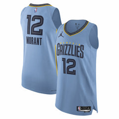 NBA Ja Morant Memphis Grizzlies Jordan Brand Authentic Player Jersey