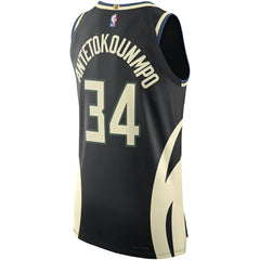 NBA Giannis Antetokounmpo Milwaukee Bucks Jordan Brand Authentic Player Jersey