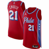 NBA Joel Embiid Philadelphia 76ers Jordan Brand Authentic Player Jersey