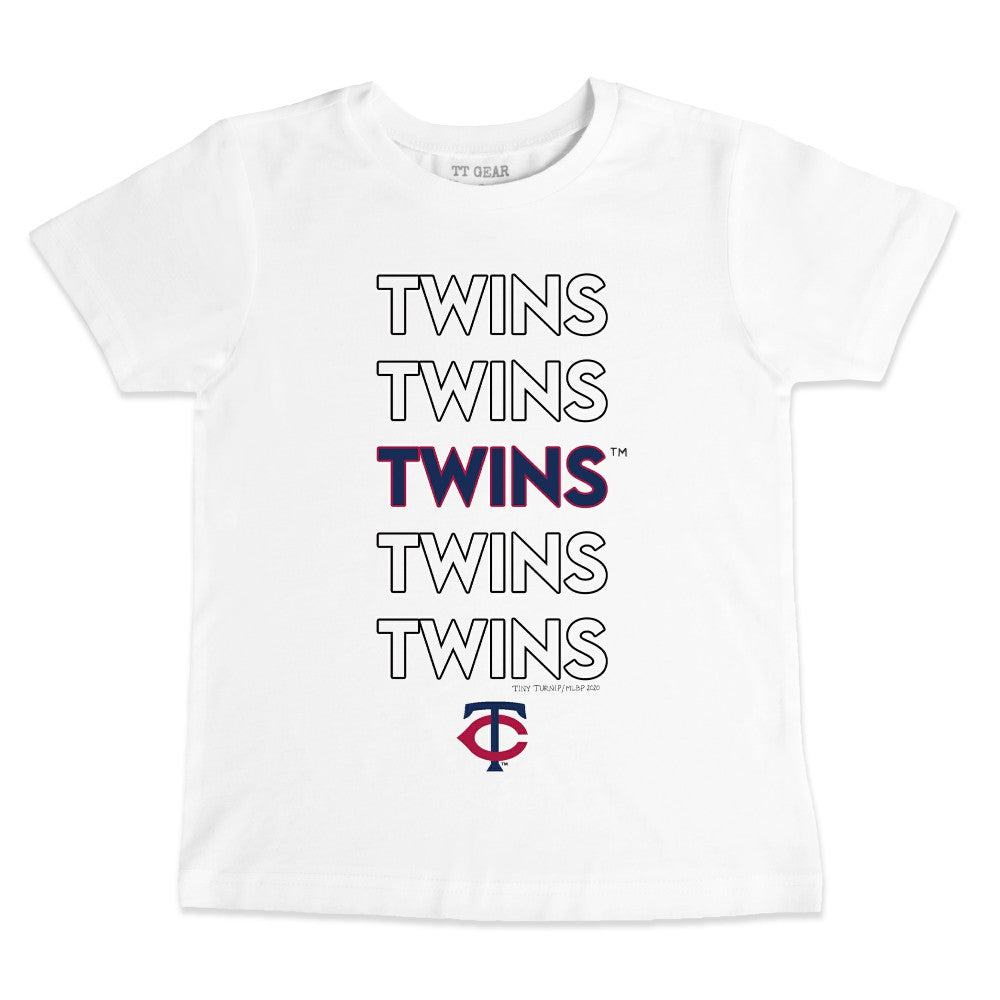 MLB Minnesota Twins Tiny Turnip Youth Stacked T-Shirt