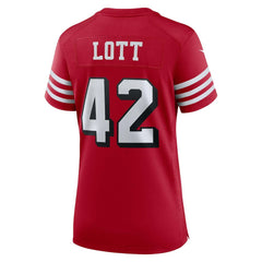 Ronnie Lott Women's Alternate Game Jersey - San Francisco 49ers