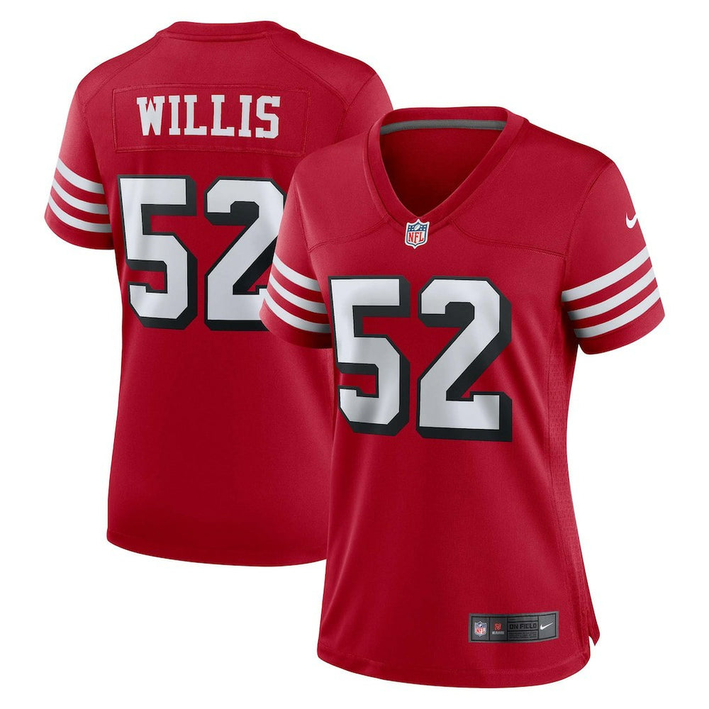 Patrick Willis Women's Alternate Game Jersey - San Francisco 49ers