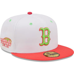 MLB Boston Red Sox New Era 2004 World Series Strawberry Lolli 59FIFTY Fitted Hat
