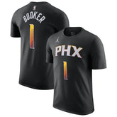 NBA Devin Booker Phoenix Suns Jordan Brand 2022/23 Statement Edition Name & Number T-Shirt