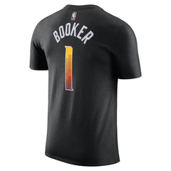 NBA Devin Booker Phoenix Suns Jordan Brand 2022/23 Statement Edition Name & Number T-Shirt