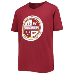 Youth Secondary Logo T-Shirt - Washington Commanders
